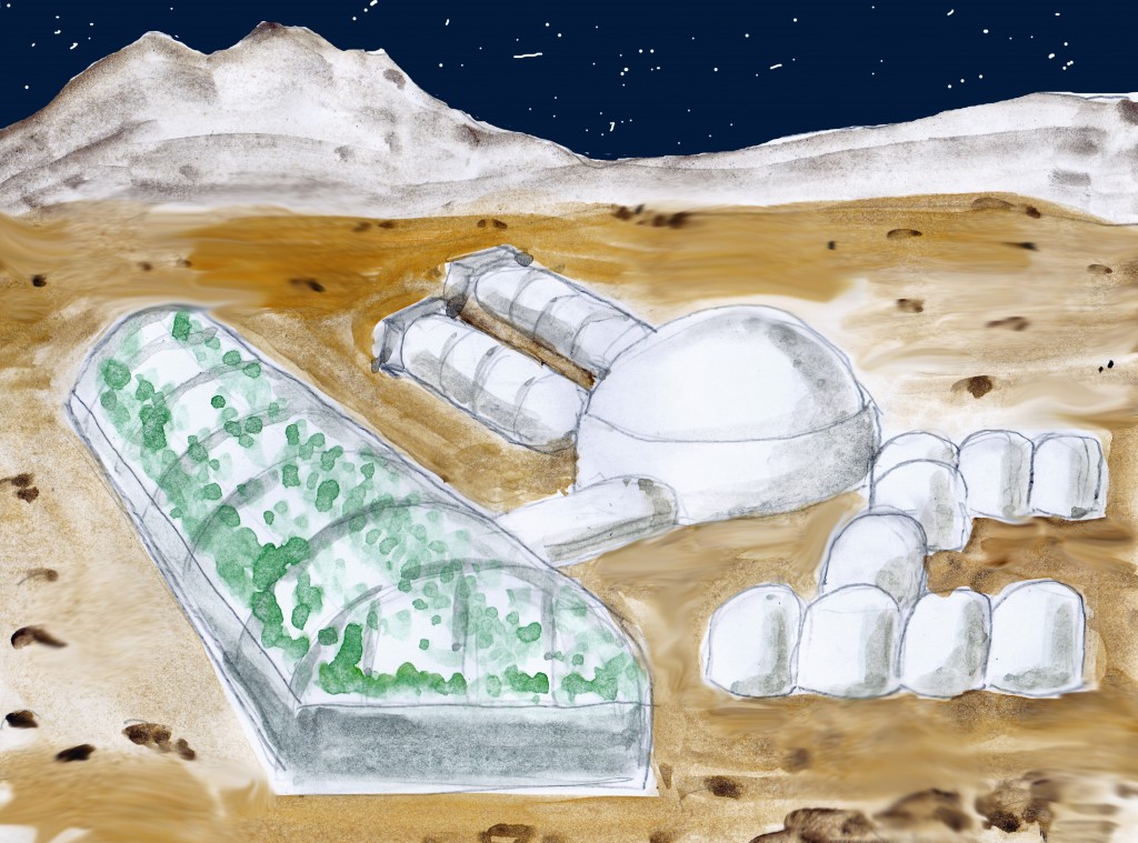 Kolonie auf dem Mars -eine reale Zukunftsoption